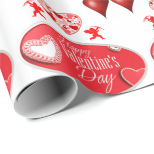 Alla hjärtans dag Papper Presentpapper