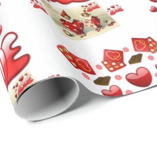 Alla hjärtans dag Papper Presentpapper