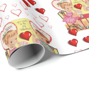Alla hjärtans dag Papper Presentpapper