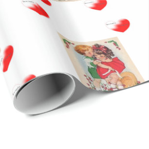 Alla hjärtans dag Papper Presentpapper