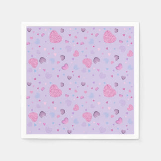 Alla hjärtans dag pappersservett