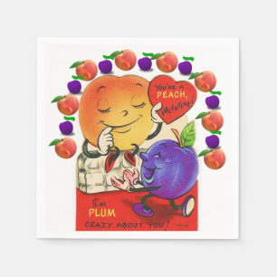 Alla hjärtans dag Pappra blöjor Pappersservett