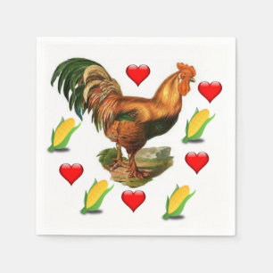 Alla hjärtans dag Pappra blöjor Pappersservett