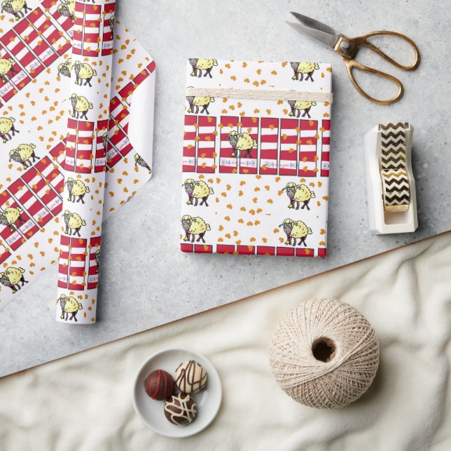 Alla hjärtans dag, Pappra fårhjärtan Presentpapper (Hantverk)