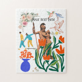 Alla hjärtans dag par färgstarka pussel