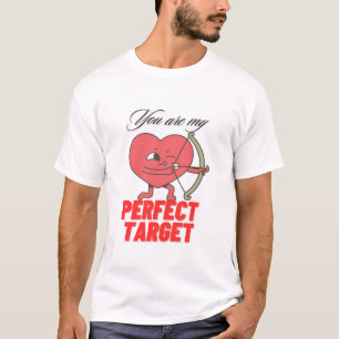 Alla hjärtans dag Par Matching Romantic Tshirt T Shirt