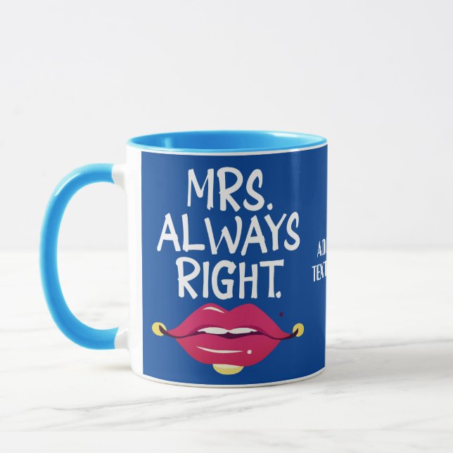 Alla hjärtans dag par Mrs. Alltid rätt par Mugg (Vänster)
