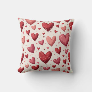 Alla hjärtans dag Pillow Cushion Kudde