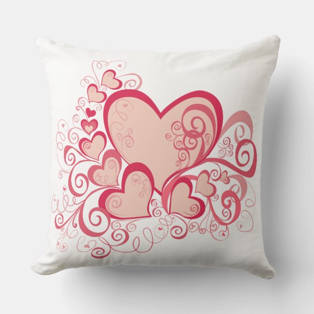 Alla hjärtans dag Pillow Kudde (Framsida)