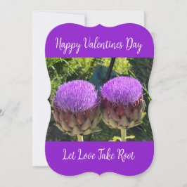 Alla hjärtans dag Platt kort