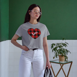Alla hjärtans dag Play Kärlek Heart-kvinnor t-shir T Shirt