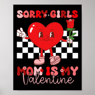 Alla hjärtans dag Pojkar Barn ledsen Flickor Mamma Poster