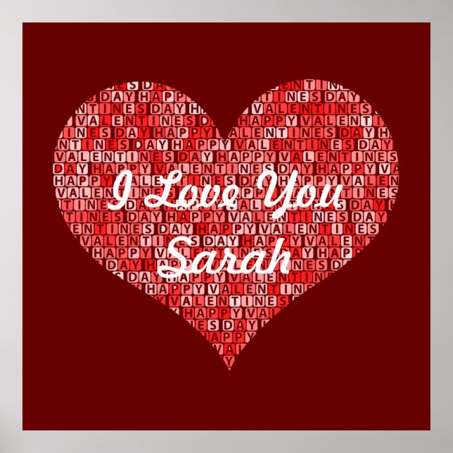 Alla hjärtans dag Poster (Framsidan)