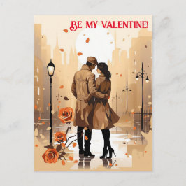 Alla hjärtans dag. Prata om kärlek! Vykort