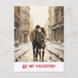 Alla hjärtans dag. Prata om kärlek! Vykort