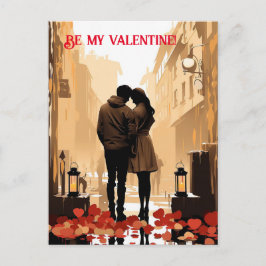 Alla hjärtans dag. Prata om kärlek! Vykort