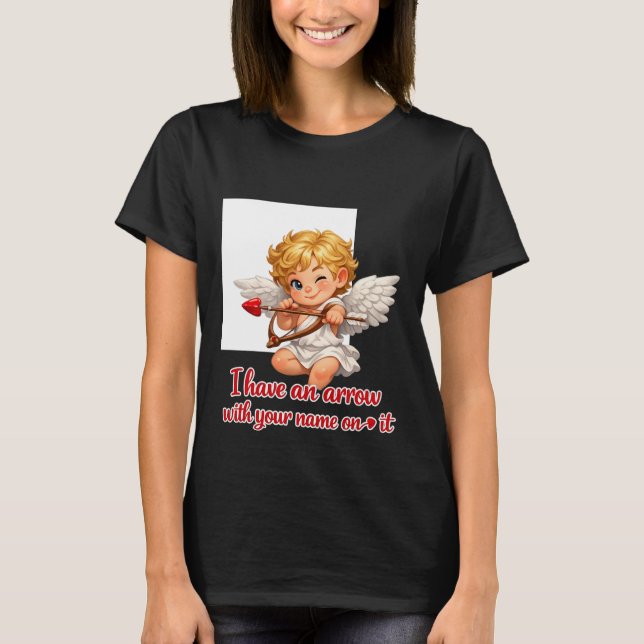 Alla hjärtans dag-present t shirt (Framsida)
