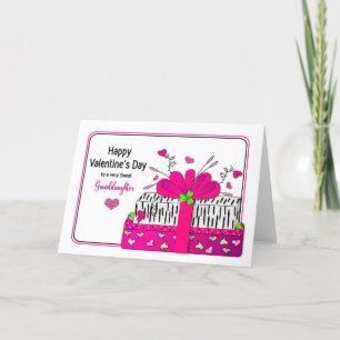 Alla hjärtans dag-presenter till sondotter Fuchsia Helgkort