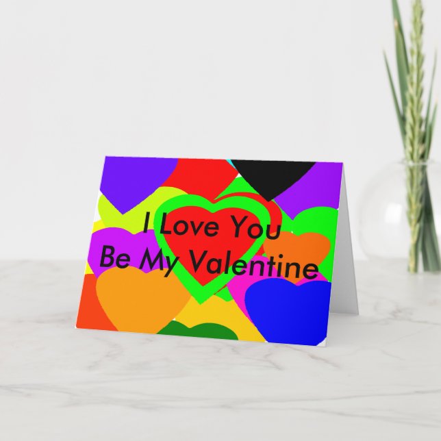 Alla hjärtans dag presenterar MUSEUM Zazzle Helgkort (Framsida)