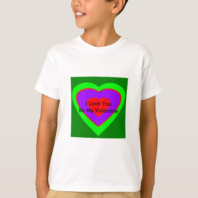 Alla hjärtans dag presenterar MUSEUM Zazzle T-shirt (Framsida)