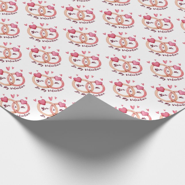 Alla hjärtans dag presentpapper (Hörn)