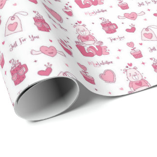 Alla hjärtans dag presentpapper – Romantiskt kärle