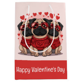 Alla hjärtans dag Pug Hundar