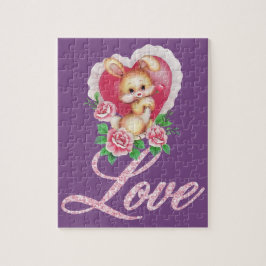 Alla hjärtans dag pussel