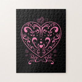 Alla hjärtans dag pussel