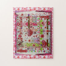 Alla hjärtans dag Puzzle Collage