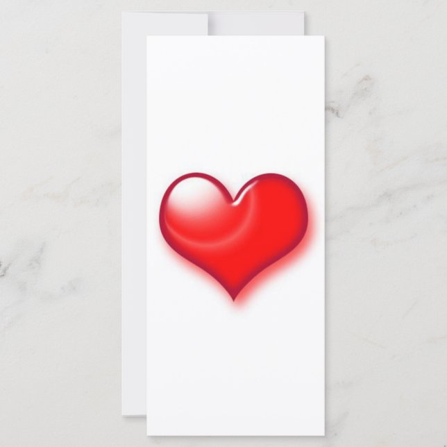 Alla hjärtans dag Red Heart (Framsida)