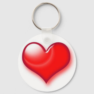 Alla hjärtans dag Red Heart Nyckelring