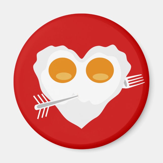 Alla hjärtans dag, rolig Anpassningsbar Magnet (Framsidan)