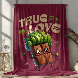 Alla hjärtans dag, rolig kawaii pistaschchoklad