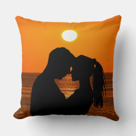 Alla hjärtans dag Romantic för par Anpassningsbar Kudde