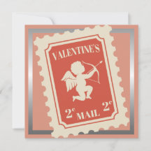 Alla hjärtans dag romantisk .2 cent cupid frimärke