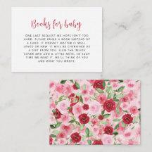 Alla hjärtans dag Rosa Blommigt Bokar för Baby