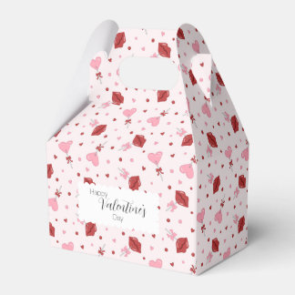 Alla hjärtans dag Rosa och rödhjärtsjuka Presentaskar