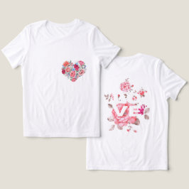 alla hjärtans dag,rosa och rött,röda hjärtan,valbi t shirt