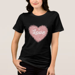 alla hjärtans dag,rosa och rött,röda hjärtan,valbi t shirt