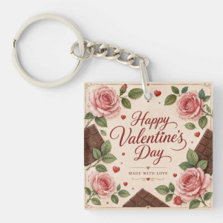 Alla hjärtans dag Rosa Roser Chokladbarer