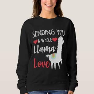 Alla hjärtans dag skickar vi en hel lama kärlek t shirt