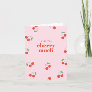 Alla hjärtans dag som du Cherry Mycket hälsningsko Kort