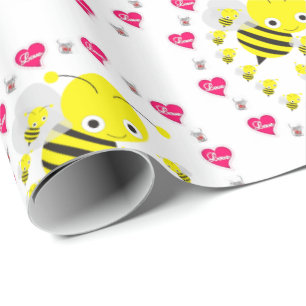 Alla hjärtans dag som slår Pappra balblebee-möss Presentpapper