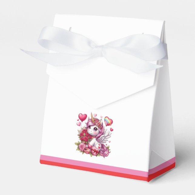 Alla hjärtans dag söt pirat-favoritruta presentaskar (Framsidan Sidan)