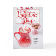 Alla hjärtans dag - sötsaker och varm kakaobehandl