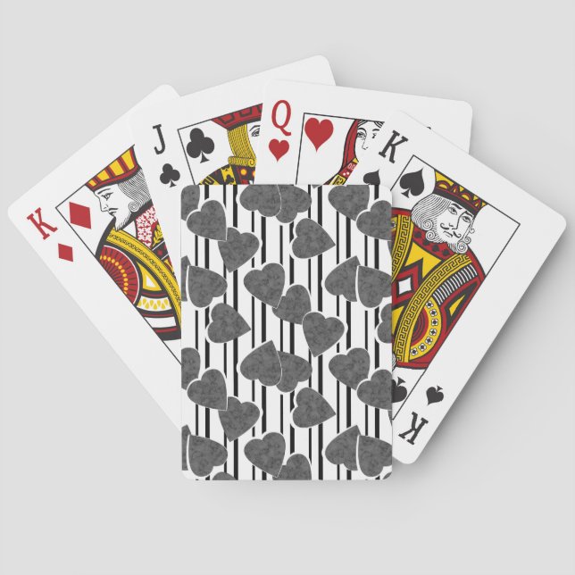 Alla hjärtans dag spelar kort casinokort (Baksidan)