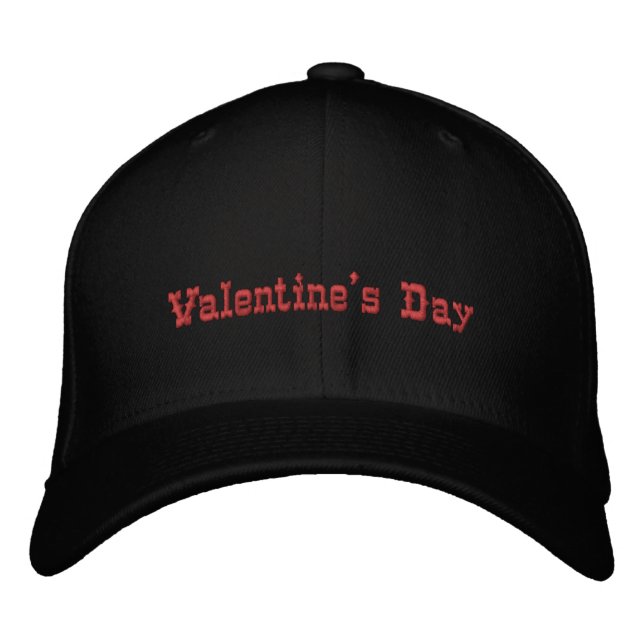 Alla hjärtans dag Sprid kärlek och stil Romantisk  Broderad Keps (Framsida)