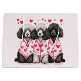 Alla hjärtans dag Standard Poodle Hundar