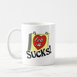 Alla hjärtans dag Sucks Kaffemugg